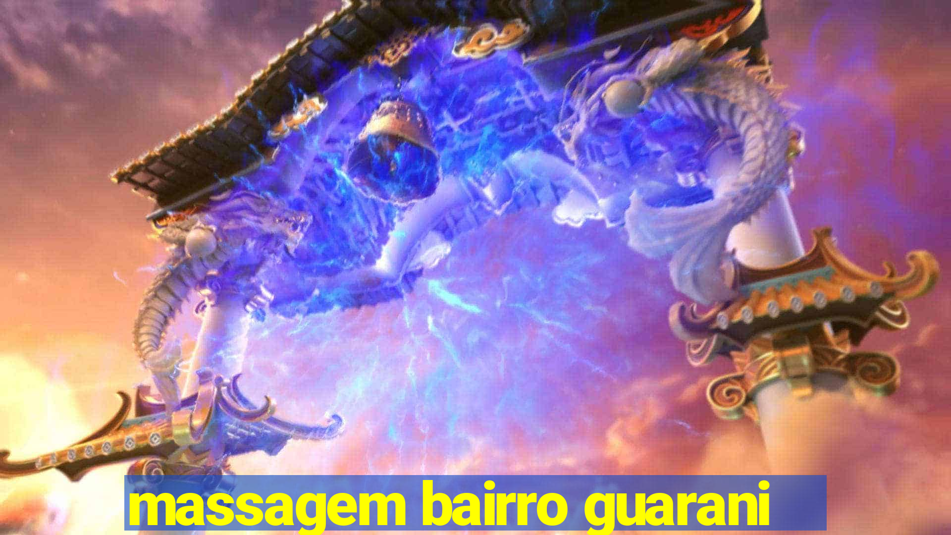 massagem bairro guarani